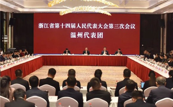 廉毅敏在參加溫州代表團審議時強調 續寫創新史再創新輝煌 奮力打造全省高質量發展“第三極”